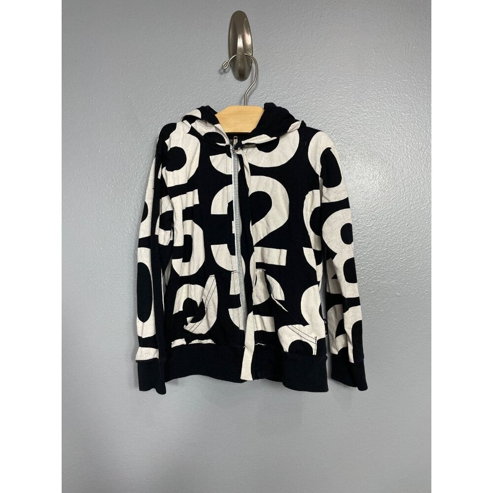 Nununu Numbers Print Hoodie Size 2-3 years